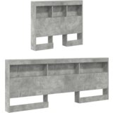  Skladišno uzglavlje Beton siva 75 cm Konstruirano drvo | shoptok.hr