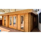 Male kuće Drvena vrtna kuća ORIENTAL 5 470 × 320 cm sa šindrom | shoptok.hr
