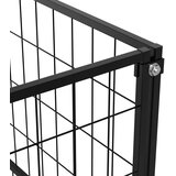  Kavez za pse crni 7 m² čelični | shoptok.hr