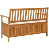  Klop za shranjevanje trden akacijev les XL 120x63x84 cm, (20658249) | Shoptok.si