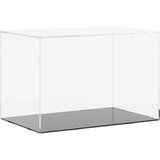 vidaXL Razstavna škatla prozorna 56x36x37 cm akril | Shoptok.si
