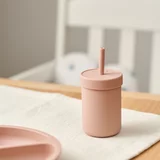 Sinsay skodelica za večkratno uporabo s slamico - roza