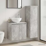  Set namještaja za kupaonicu 2 kom. Betonska siva 33 x 34,5 x 100 cm | Shoptok.si