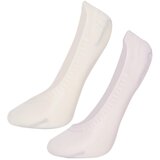 Defacto Woman Laser Cut 2-Piece Microfiber Ballerina Socks Cene