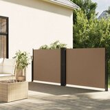 Uvlačiva bočna tenda 140 x 1000 cm smeđesiva | shoptok.hr