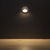 Kanlux 39123 - LED svetlo za stepenice sa senzorom EXIN 2,5W/230V 3000K IP65, belo, okruglo | Eponuda.com