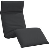 vidaXL Zložljiv ležalnik črne barve 175x54x8,5 cm oksfordsko blago, (5000296537) | Shoptok.si