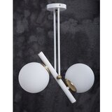 Squid Lighting Bijela/u zlatnoj boji viseća svjetiljka sa staklenim sjenilom ø 15 cm Libra – Cijene