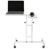  Podesiv sto GLEN 87x67 cm, beo | Eponuda.com
