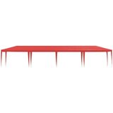  Zabavni šotor Rdeča 1200 x 300 x 255 cm PE in jeklo, (5000218868) | Shoptok.si