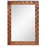  Zrcalo za kupaonicu Finš acacije smeđa 50 x 70 x 3 cm | shoptok.hr