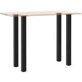  Noge za barski stol 4 kom Crne 110-112 cm Čelične | shoptok.hr