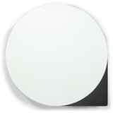 Spinder Design Crni metalni zidni/s ogledalom kupaonski ormarić 55x55 cm Sonnet – | shoptok.hr