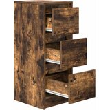  Komoda boja dimljenog hrasta 29,5x34x76 cm konstruirano drvo | Eponuda.ba