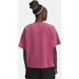 Under Armour UA HWT Boxy Wash SS-RED T-Shirt - Women's | Shoptok.si
