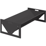  Hranilica za stoku Crna 108 x 50 x 28 cm Hladno valjani čelik | shoptok.hr