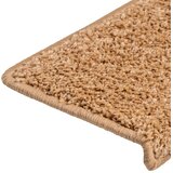  Prostirke za stepenice 10 kom 65x21x4 cm bež pravokutni rub | shoptok.hr