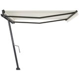  Prostostoječa ročno zložljiva tenda 400x300 cm krem, (20728873) | Shoptok.si