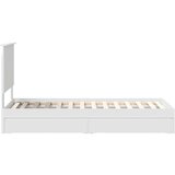 Krevet s od storage Bijelo 75 x 190 cm Konstruirano drvo | shoptok.hr
