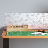  aluminijaste šahovnice 2 kosa protizdrsne 50x20 cm, (22014890) | Shoptok.si