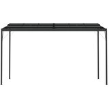  Sjenica s krovom antracit 4 x 3 x 2,5 m od aluminija i čelika | shoptok.hr