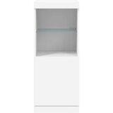  Komoda s LED svjetlima bijela 41x37x100 cm Slike
