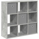  Kreveta s ladicama Betonski sivi 73,5 x 24 x 69,5 cm | shoptok.hr