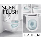 Laufen H8208600000001 Pro X Silent Flush viseča brezrobna WC školjka | Shoptok.si