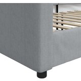vidaXL dnevni krevet svjetlosivi 80 x 200 cm od tkanine | shoptok.hr