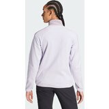 Adidas Funkcionalna jopa iz flisa mauve / pastelno lila / bela | Shoptok.si