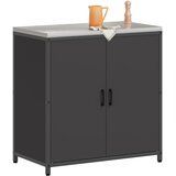  Kuhinjsko skladištenje HATTEM Crna 90 x 50 x 92 cm Čelik | shoptok.hr