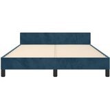  Okvir za krevet bez madraca tamnoplavi 140x190 cm baršunasti | Eponuda.ba
