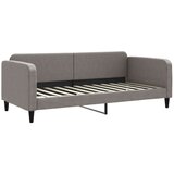  Dnevni krevet na razvlačenje smeđesivi 90 x 200 cm od tkanine | shoptok.hr