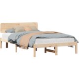  Krevetni okvir s glavom kreveta 120x200 cm od čvrstog bora | shoptok.hr