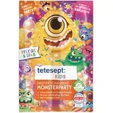 Dječja pjenušava kupka s pucketanjem Monsterparty - 45 g
