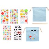 Woopie art&fun kreativni set: Magična torbica + Naljepnice za dekoraciju, više od 109 kom. komplet od 5 proizvoda | shoptok.hr