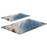 Foutastic Plave kupaonske prostirke u setu 2 kom 60x100 cm – | shoptok.hr