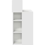  Stol s policom Bijelo 90 x 48 x 101,5 cm Konstruirano drvo | shoptok.hr