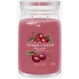Yankee Candle Signature Black Cherry 567 g mirisna svijeća | shoptok.hr