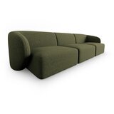 Milo Casa Zelena sedežna garnitura iz šenilje 266 cm Paolo – | Shoptok.si