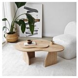 Hanah home Club sto Melted, 105x35x65 cm, Bež | Eponuda.ba