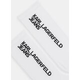 Karl Lagerfeld jeans Dokolenke Essential Logo Socks Set Bela | Shoptok.si