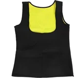 Ženska Neoprenska Fitness Majica FP - 40416 - Crna / Žuta / L