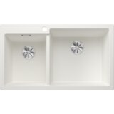 Blanco pomivalno korito PLEON 9 InFino SILGRANIT POOL DESNO, brez daljinca. prim. - LEDENIŠKO BELA | Shoptok.si