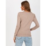 Jean Louis Francoise Sweater-NM-SW-J52001.06P-dark beige | Shoptok.si