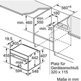 Bosch CMG736AB1F Exclusiv Serija 8 z Vgrajeni pecica mikrovalovno funkcijo Home Connect | Shoptok.si
