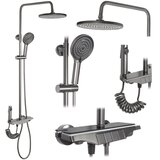 Rea Termostatski set za prhanje zlata Savio Titanium | Shoptok.si