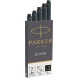 Parker 1x5 ink cartridge Quink black | shoptok.hr