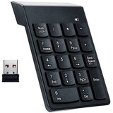 Gembird KPD-W-02 Bežična numerička tastatura, Crna Cene