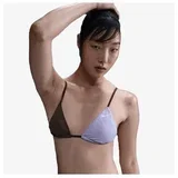 Colourblock triangle bikini top